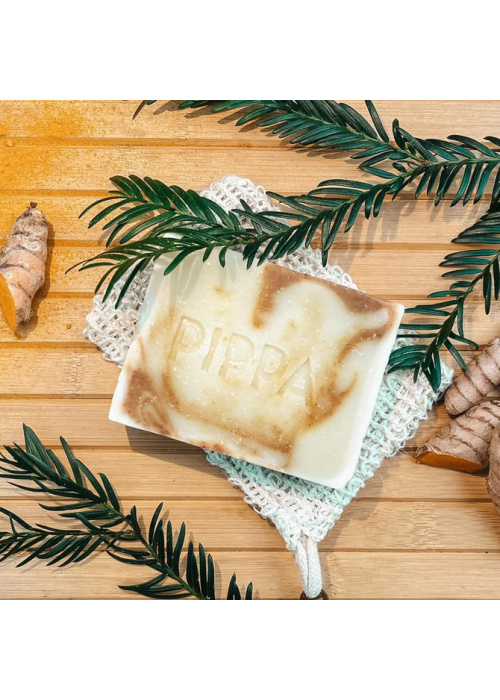 Pippa shampoo bar Turmeric & Cedar mini