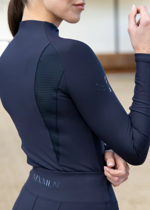 Maximilian Frame Base Layer lange mouw navy - Afbeelding 8