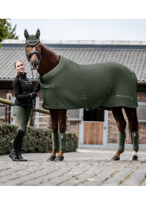Waldhausen Nepal Fleecedeken Dark Olive
