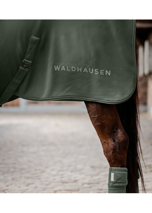 Waldhausen Nepal Fleecedeken Dark Olive - Afbeelding 3