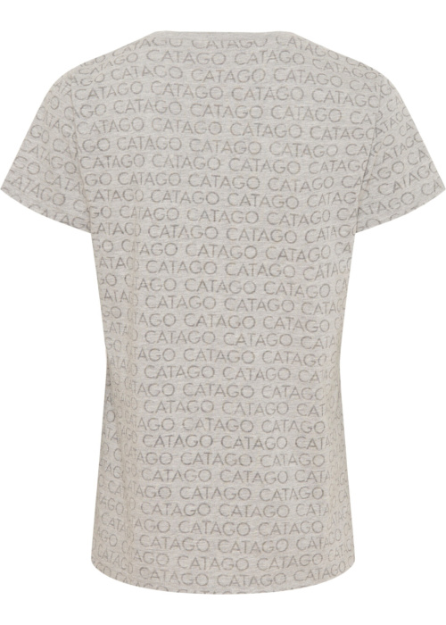 CATAGO Timo logo T-shirt met korte mouwen grijs - Afbeelding 5