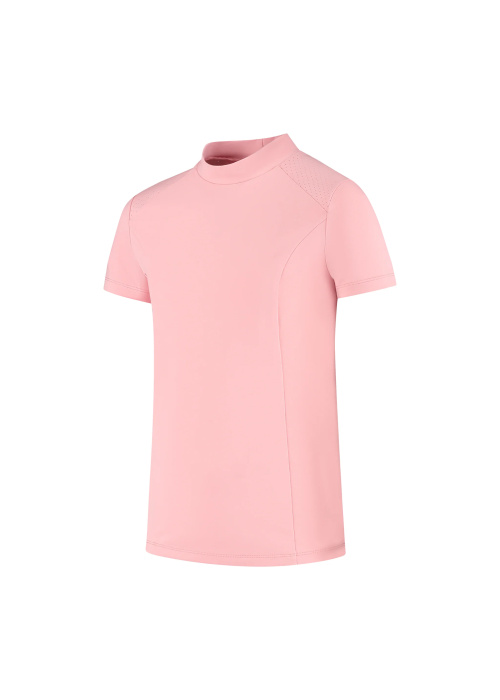 MrsRos BS Collectie korte mouw shirt roze - Afbeelding 2