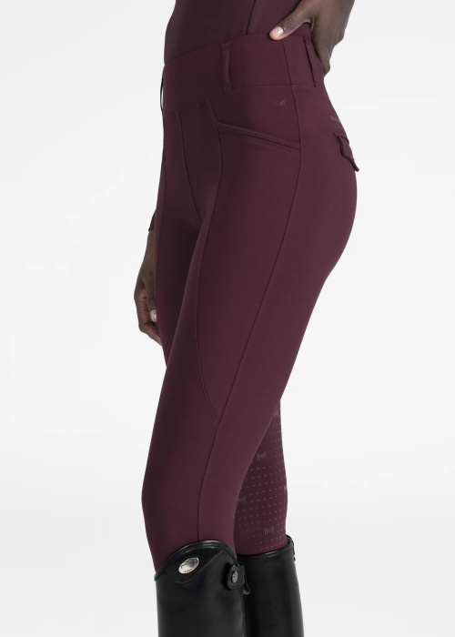Maximilian Pro Riding Legging Bordeaux - Afbeelding 6