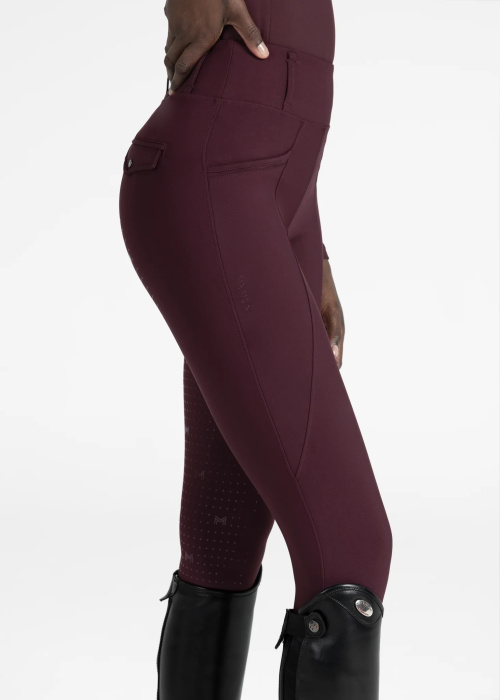 Maximilian Pro Riding Legging Bordeaux - Afbeelding 7