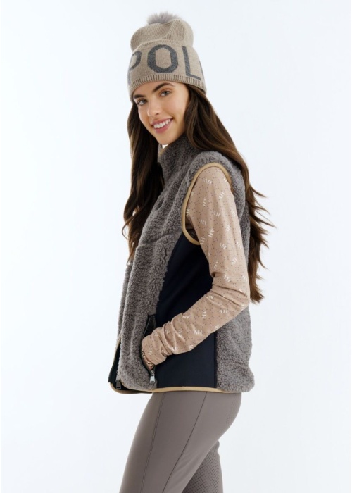 HV Polo Bodywarmer HVPGeorgina grijs - Afbeelding 2