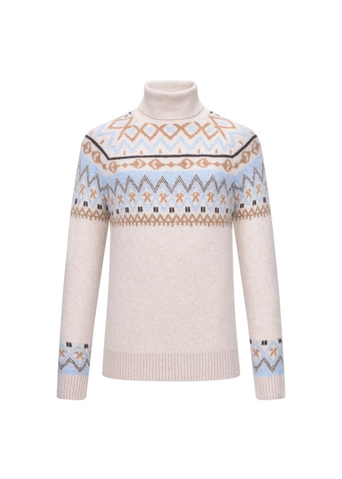 HV Polo Pullover HVPDyanne Natural Heather - Afbeelding 2
