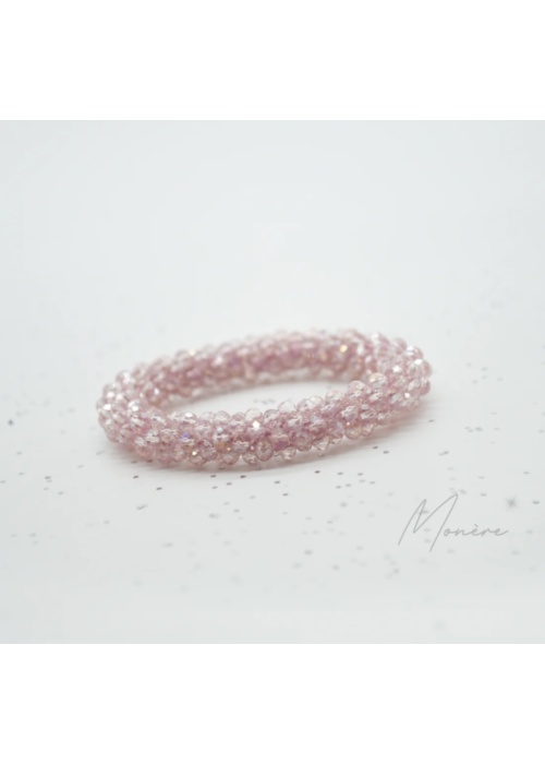 Monere Equestrian haar sieraad (bun-tie) Zacht Roze