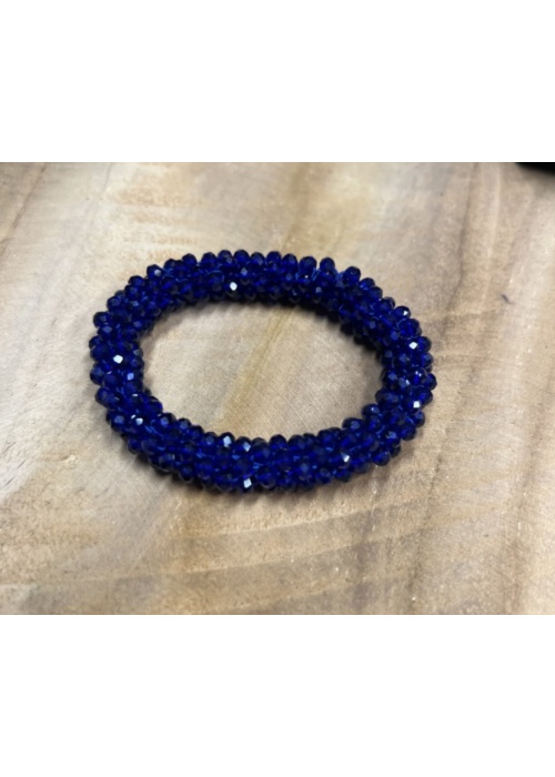 Monere Equestrian haar sieraad (bun-tie) Royal Blue