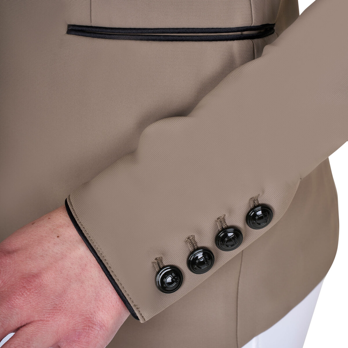 Equestro Wedstrijdjasje Elegance Walnut - Afbeelding 4