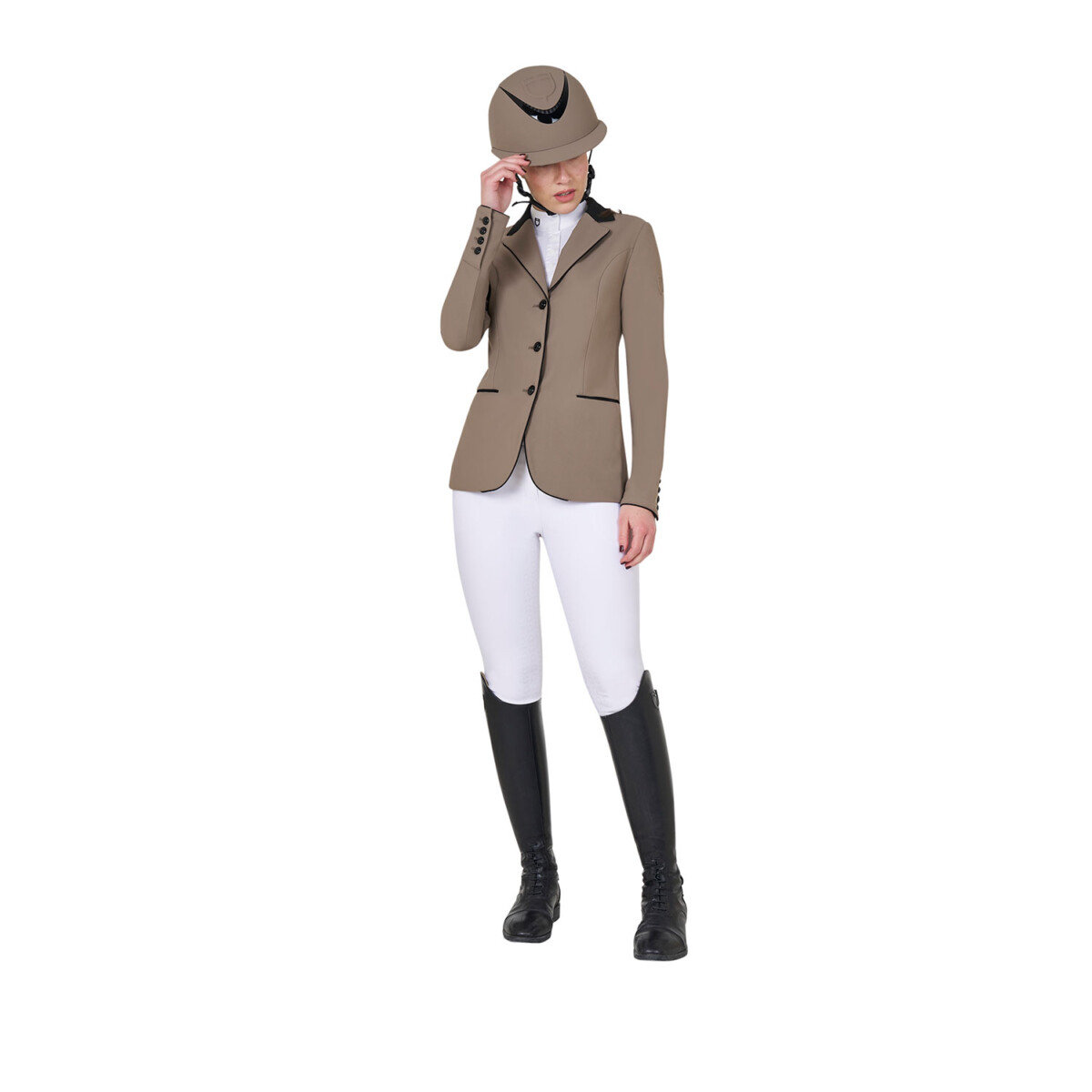Equestro Wedstrijdjasje Elegance Walnut - Afbeelding 6