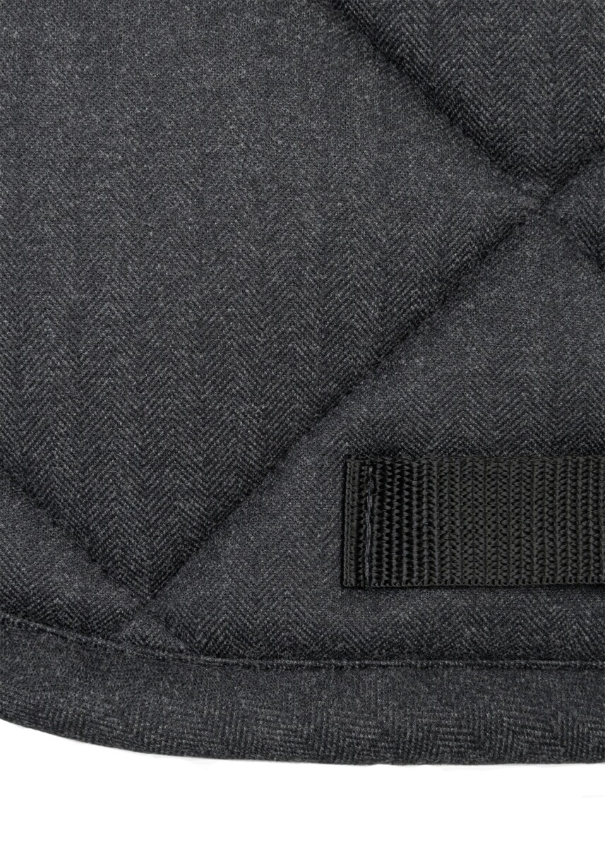 Maximilian Herringbone Dressuur zadeldek Graphite - Afbeelding 4